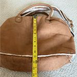 MNG by Mango Brown Tote Bag Purse Photo 1