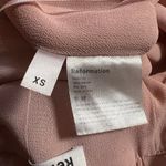 Reformation Sleeveless V-Neck Peppermint Maxi Wrap Dress Size XS Formal Bridal Photo 9