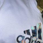 Adidas NWT  Zoe Saldana Collection Lavender Tee Photo 3