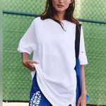 Free People Movement NWT  Hot Shot Tunic Tee In White Photo 1