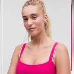 Lululemon NWT Box-Pleat Short-Lined Tennis Dress / Passionate / White Photo 2