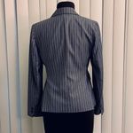 Anne Klein Gray/White Pinstriped Suit Blazer. EUC. Photo 1