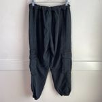 ALLSAINTS NWOT All Saints Black Freda Denim Cargo Pants Photo 5