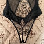 Victoria's Secret VS Cut out Lace backless plunge teddy Bodysuit Photo 8