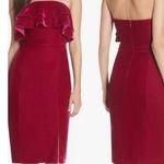 Adelyn Rae Strapless Velvet dress Photo 1
