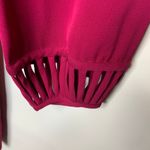 Diane Von Furstenberg  Silk Shirt Dress Sz 2 Belt Tie Photo 5