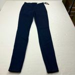 Rag and Bone  Nina High Rise Pull On Pant Side Zippered Slit Blue Rinse SZ XXS‎ NEW Photo 1