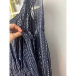 Allison New York Navy Short Off Shoulder Romper NWT Sz. M Blue Size M Photo 3