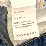 Slvrlake London jeans high waist cropped distressed straight leg size 32 Photo 7