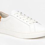 J. McLaughlin Angelique Leather White Sneakers Sz 8.5 Photo 0