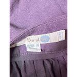 Boden Beaded Collar Long Sleeve Top Purple UK 10/US 6 EUC!! Photo 3