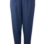 Aritzia  Babaton Navy Blue High Waisted Crop Pull On Tapered Dress Pants Size S Photo 0