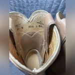 Justin Boots Justin Womens Diamond J Vintage Cowboy Cowgirl boots - Beige size 5.5 B Photo 7