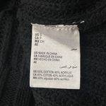 INC International Concepts Small Sweater Cowl Neck Rhinestones Long Sleeve Black Photo 7