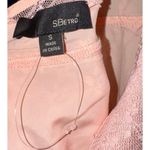 SBerto Lace Tiered Babydoll Mini Dress Fairy Ethereal Women's Small Y2K Ballet Pink Photo 6