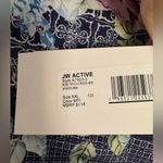 Johnny Was Bee Active Rose Patch Cross Hem Sports Bra athletic boho Size XXL Photo 2