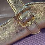 Sam Edelman  Michaela in Medallion Gold Leather 7.5 with box Womens Flats Shoes Photo 7