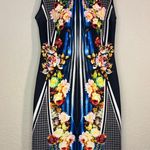 Clover Canyon  Winter Solstice Sheath Dress Multicolor Mixed Print Size M Photo 3