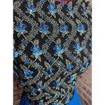 Dress formal midi dress blue green sheer skirt balletcore Size XL Photo 5