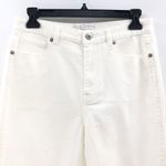 Something Navy  Nina Denim Pants with Slit‎ in White 6 Photo 2