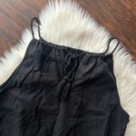 Saks 5th Avenue Black Halter Romper Photo 3
