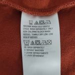 Isaac Mizrahi  Rust Quilted Jacket Size Medium Rust Brown Quilted Jacket Photo 5