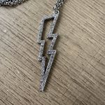 Juicy Couture Vintage  Silver Lightning Bolt Necklace 
New with tags Photo 1