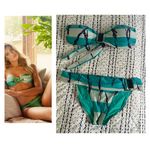 ViX Batik Blue Strapless Bikini M L Set Turquoise Navy Size undefined Photo 1