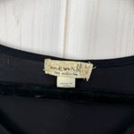 One World Women’s XL Embroidered Boho Long Sleeve Black Photo 1