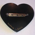 Russian Vintage Hand Painted Floral Heart Photo 5