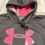Under Armour  women's M gray/pink/purple Storm water-resistant THICK sweatshirt Photo 2