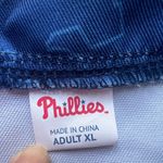 MLB Philadelphia Phillies Scrub Top Sz XL Blue Photo 2