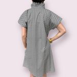 $288 Never A Wallflower Women's Size L Vicki Short Sleeve Dress Desert Chevron‎ Black Size L Photo 2