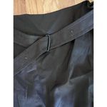 Akris  Women's 16 Brown Pencil Skirt Belt Accents  Wool Work Business Lined Photo 1