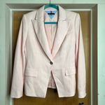 Tommy Hilfiger  Women’s Pink Blazer Jacket with Elbow Patch Detail.  Size: 6 Photo 2