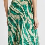Ulla Johnson NEW  Ines Puff Sleeve Silk Maxi green Dress sz 2 Photo 1