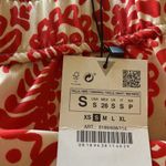 ZARA NWT  Pajama Style Wide Leg Multicolor Printed Pant Small Blogger Fave Photo 7