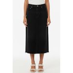 AGOLDE  Della Denim Midi Skirt, Despair, 24” Photo 1