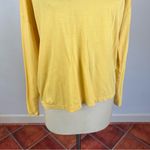 Vince  V Neck Yellow Long Sleeve Top Photo 3