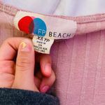 FP Beach Light Pink Tie Front Top Photo 2