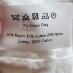 Borgo De Nor Lisa Mini Dress Ivory Lace Tiered Ruffle One Shoulder size US S 4/6 White Photo 8