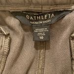 Athleta  Farallon Cypress Green Pull On Drawstring Athletic Short. Size 10. Photo 6