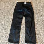 Gap Women Black Vintage Slim Mid Rise Coated Jeans Pants Size 26P Photo 6