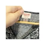 MOSSIMO Black White Floral Romper XS Sleeveless V Photo 3