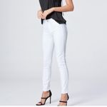 Paige Hoxton Crop High-Rise Skinny Jeans in crisp white size 26 NEW Photo 2