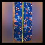 Patriotic stars red, white & blue wrap/scarf Photo 7