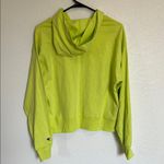 Champion Lime Green Hooded Long Sleeve Top Size Small Photo 5