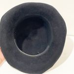 Helen Kaminski Felt Fedora Hat Black Skinny Bow Sydney Australia Photo 3