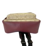 Coach NWOT  Vale Medium Charlie Backpack Signature Canvas With Rexy By Guang Yu Photo 1