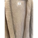 L.O.G.G. by H&M Knit Cardigan Vest Sleeveless Duster‎ Sweater Beige Large Tan Photo 1